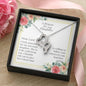A Prayer for My Daughter - Double Heart Necklaces with Card