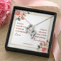 Double Heart Necklaces with A Bible Verse Card - Jeremiah 31:3