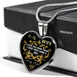 To My Wife- I Love You More Than I have Ever Found a Way to Say to You Necklace - Loving Family