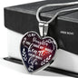 MOM TO DAUGHTER - To My Daughter You Have My Whole Heart... Necklace - Loving Family