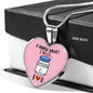 I Need Vitamin U - Heart Necklace - Loving Family