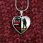 You Make My Heart Smile - Heart Necklace - Loving Family