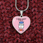 I Need Vitamin U - Heart Necklace - Loving Family