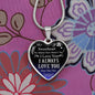 To Sweetheart - I Always Love You More Than That - Heart Necklace - Loving Family