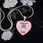 I Need Vitamin U - Heart Necklace - Loving Family
