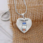 I Need Vitamin U (Transparent) Heart Necklace - Loving Family