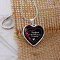 To My Sweet Heart - I Stll Fall for You - Heart Necklace - Loving Family