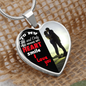 You Make My Heart Smile - Heart Necklace - Loving Family