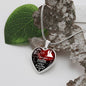 To My Wife - You Are The Best Thing That Ever Happened To Me - Heart Necklace - Loving Family