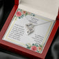 A Prayer for My Daughter - Double Heart Necklaces with Card