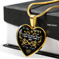 To My Wife- I Love You More Than I have Ever Found a Way to Say to You Necklace - Loving Family