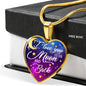 To SPECIAL SOMEONE - I Love You to the Moon and Back Necklace - Loving Family