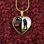 You Make My Heart Smile - Heart Necklace - Loving Family