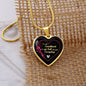To My Sweet Heart - I Stll Fall for You - Heart Necklace - Loving Family