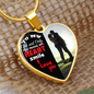You Make My Heart Smile - Heart Necklace - Loving Family