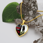 You Make My Heart Smile - Heart Necklace - Loving Family