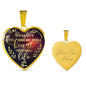Mom To Daughter - You Have My Whole Heart - Hesrt Necklace - Loving Family