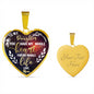 MOM TO DAUGHTER - To My Daughter You Have My Whole Heart... Necklace - Loving Family