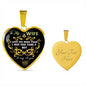 To My Wife- I Love You More Than I have Ever Found a Way to Say to You Necklace - Loving Family
