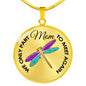 Mom's Memorial - We Only Part to Meet Again Necklace - Loving Family