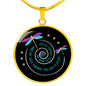 In Memory of Loved One - My Mind Still Speaks to You ... Necklace - Loving Family