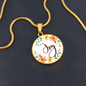 I Choose Joy - Bible Verse Inspired Circle Pendent Necklace