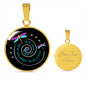 In Memory of Loved One - My Mind Still Speaks to You ... Necklace - Loving Family