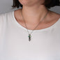 Dear Mom - Peas In A Pod Necklace with Message Card & QR code for E-Card