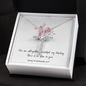 Song of Solomon 4:7 Bible Verse Card with CZ Cross Necklace