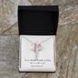 Song of Solomon 4:7 Bible Verse Card with CZ Cross Necklace