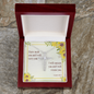 CZ Cross Necklaces with Bible Verse Card - Isaiah 46:4