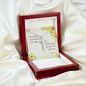 CZ Cross Necklaces with Bible Verse Card - Isaiah 46:4