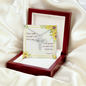 CZ Cross Necklaces with Bible Verse Card - Isaiah 46:4