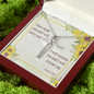CZ Cross Necklaces with Bible Verse Card - Isaiah 46:4