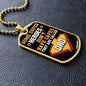 To Dad - You Are A Super Hero - Military Style Dog Tag Necklace - Loving Family