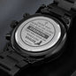Isaiah 40:31 Bible Verse Engraved Design Black Chronograph Watch