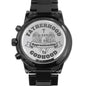 To My Dad - Fatherhood Quote Engraved Design Black Chronograph Watch - Loving Family