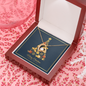 Forever Love Necklace with Christmas Card