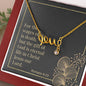 Scripted Love Necklace with Bible Verse Card - Romans 6:23