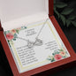 A Prayer for My Daughter - Infinity Heart Necklaces with Card