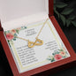 A Prayer for My Daughter - Infinity Heart Necklaces with Card