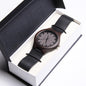 To My Dad - Fatherhood Quote Engraved Design Wooden Watch - Loving Family