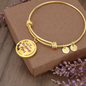 To My Mom - Awesome Mom - Circle Bangle Bracelet - Loving Family