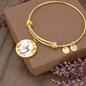 I Choose Joy - Bible Verse Inspired Adjustable Bangle Bracelet