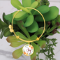 I Choose Joy - Bible Verse Inspired Adjustable Bangle Bracelet
