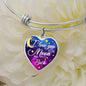 To Special Someone - I Love You to the MOON and Back - Heart Necklace - Loving Family