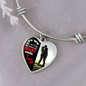 You Make My Heart Smile - Heart - Adjustable Bangle Bracelet - Loving Family
