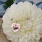 You Stole My Heart But I'll Let You Keep It - Heart - Adjustable Bangle Bracelet (Pink) - Loving Family