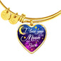 To SPECIAL SOMEONE - I Love You to the MOON and Back Adjustable Bangle Bracelet - Loving Family