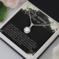 Daughter To Mother In Law - Eternal Hope Necklace with Message Card